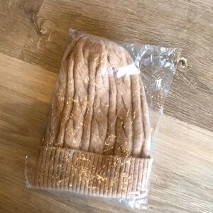 New cashmere beanie hat